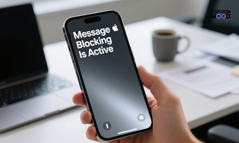 Message Blocking Is Active