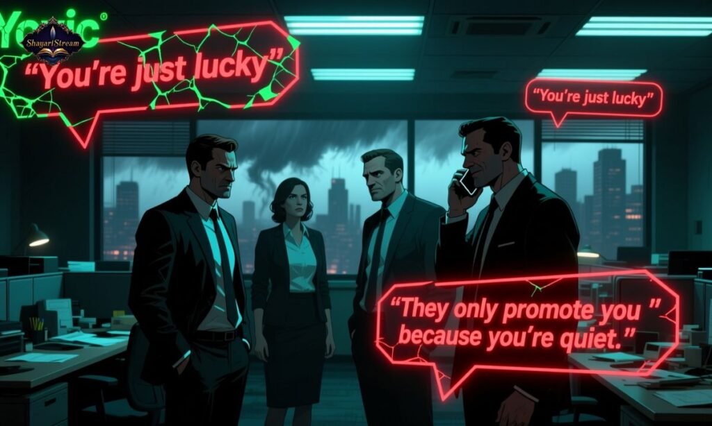 Toxic Quotes on Jealous Friends and Colleagues at Workplace