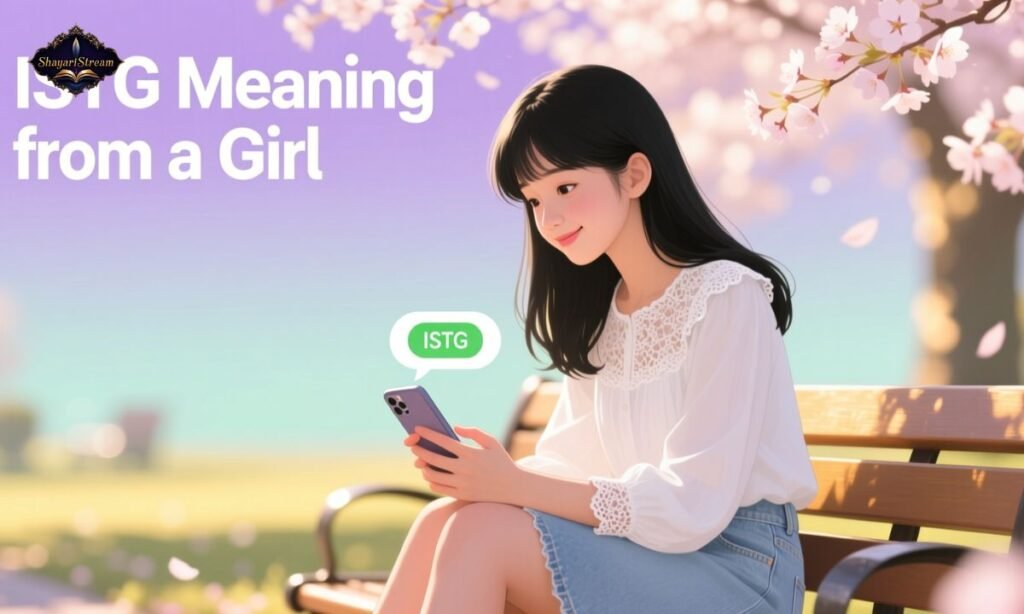 ISTG Meaning from a Girl