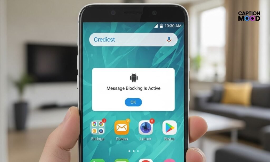 Message Blocking Is Active on Android