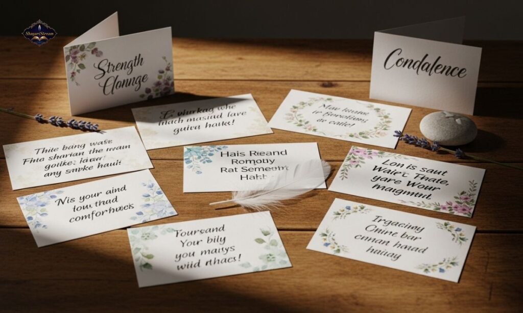 Condolence Messages for Strength and Healing