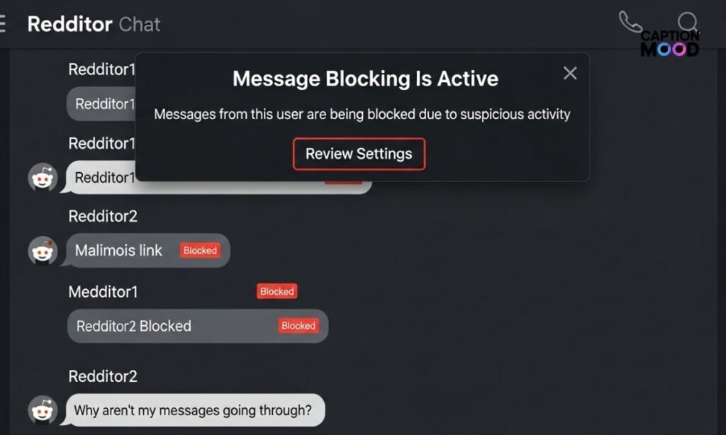 Message Blocking Is Active Reddit