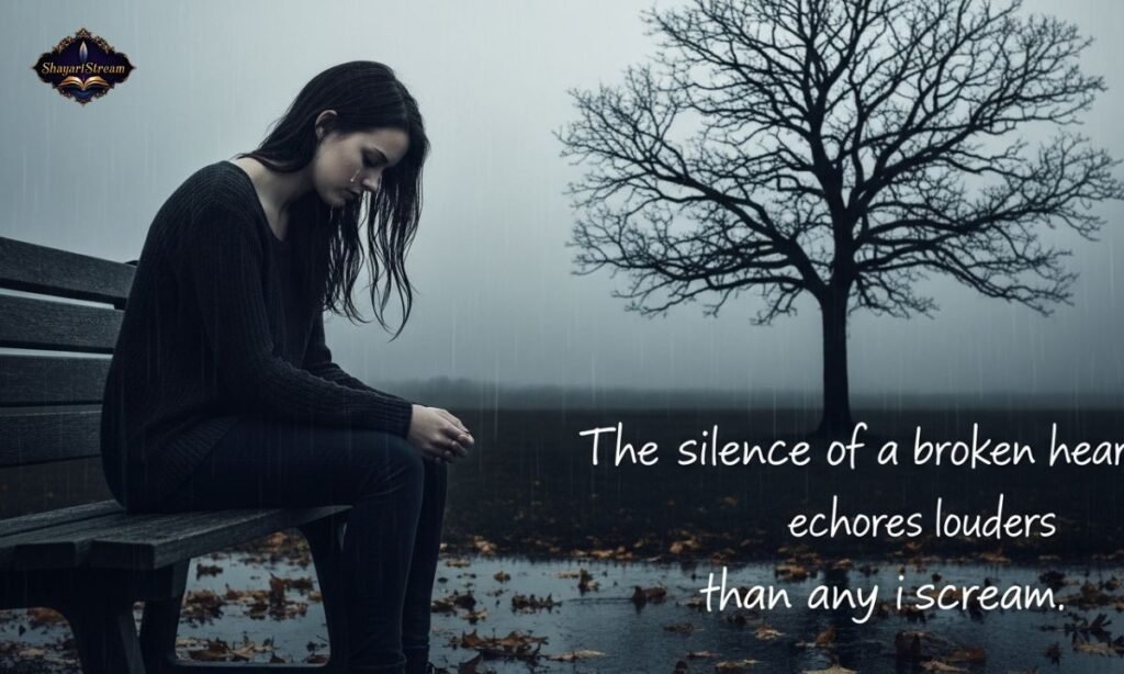 Love Heart Touching Sad Shayari in English