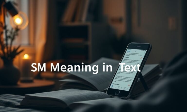 SM Meaning in Text