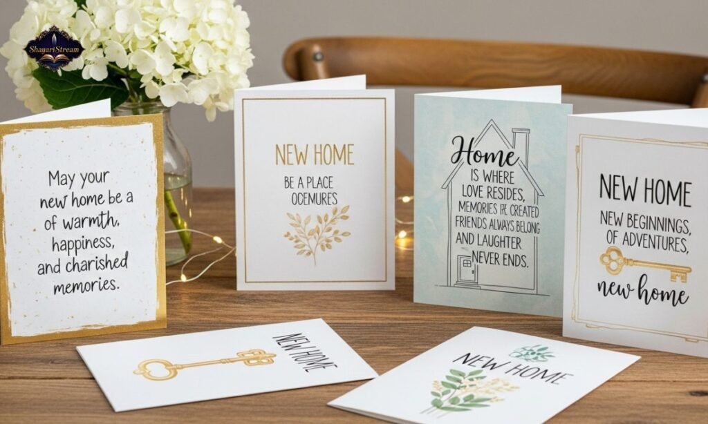Beautiful New Home Quotes for Cards
