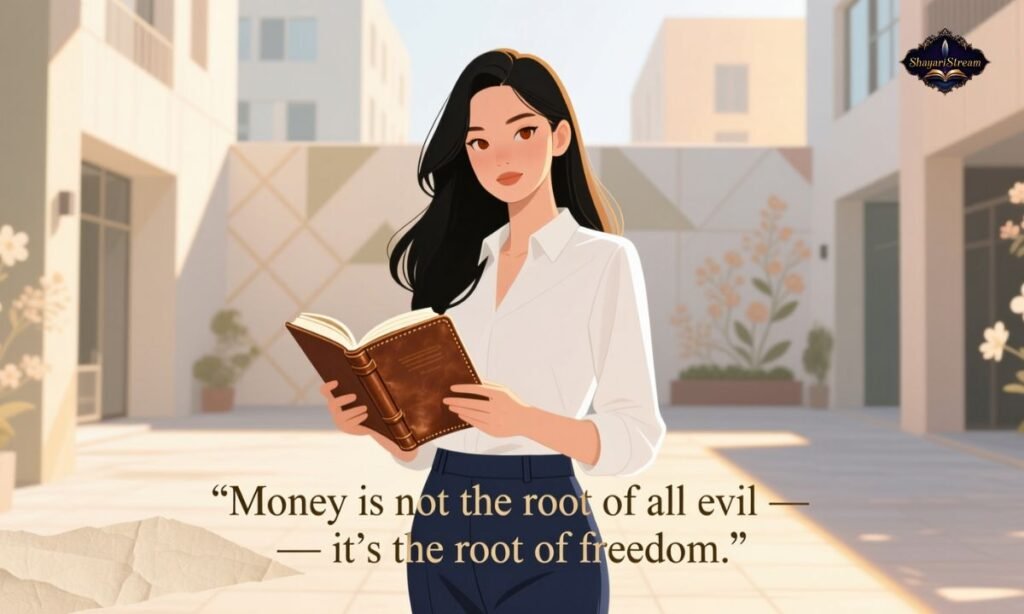 Money Attitude Quotes for Girl