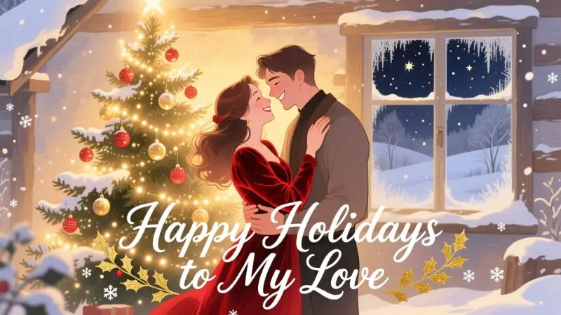 Happy Holidays Message to My Love