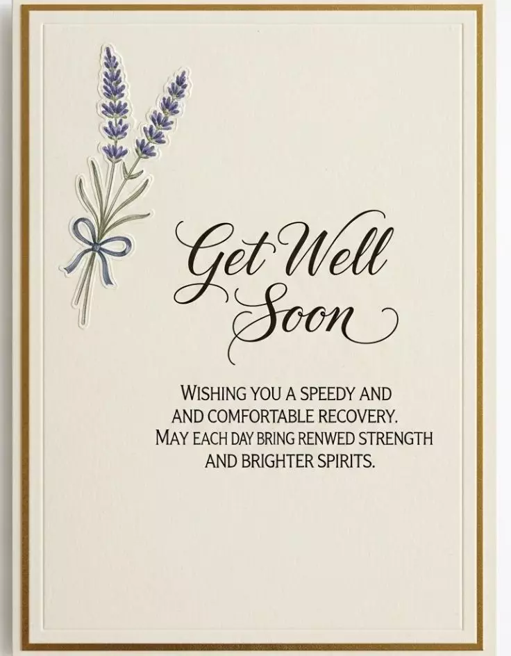 Get Well Soon Message