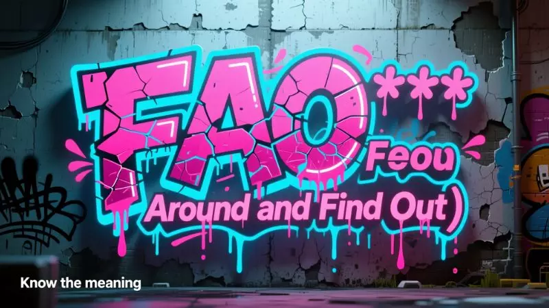FAFO Acronyms and Abbreviations