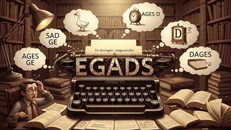 Egads Anagram Meaning