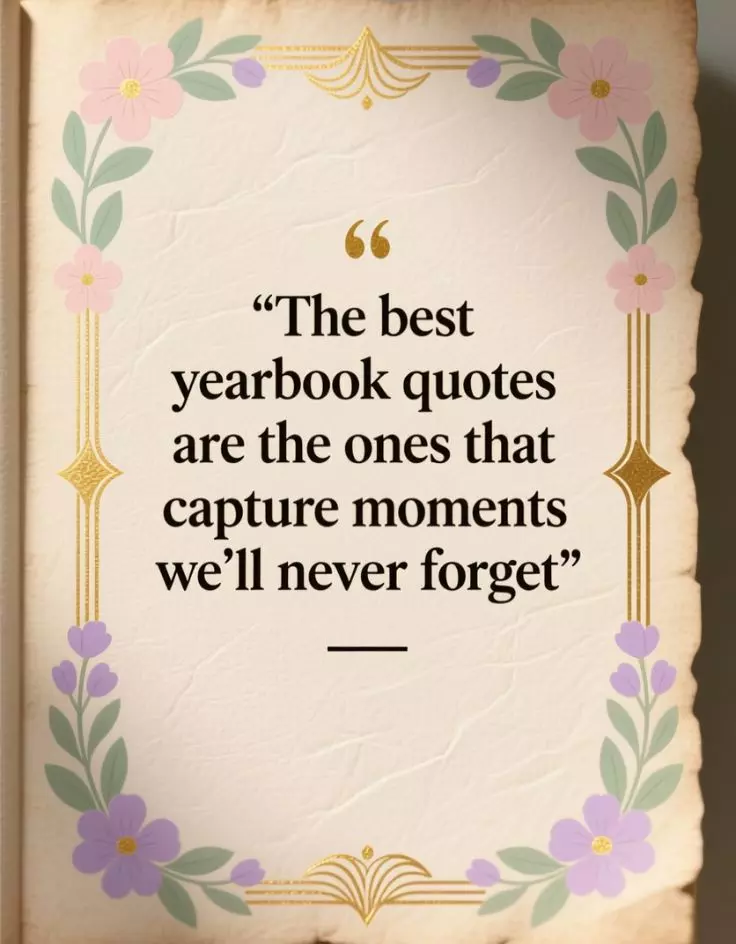 Best Yearbook Quotes