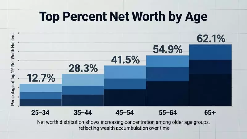 Top Percent Net Worth by Age