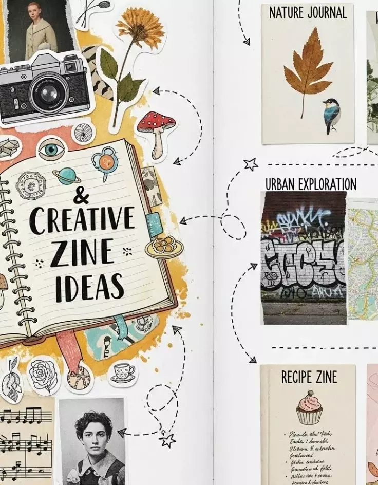 Creative & Aesthetic Zine Ideas